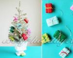 Как сделать игрушки к Новому году из гофрированной бумаги?